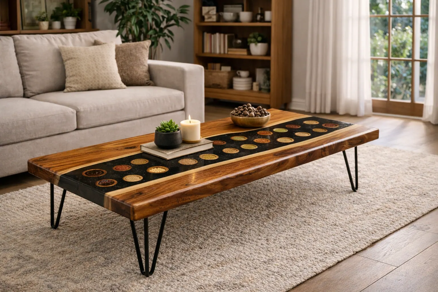 Eclipse Epoxy Centre Table — Rectangular